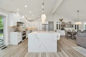 Finished design build remodeling project in Central Indiana by Ntegrity Builders